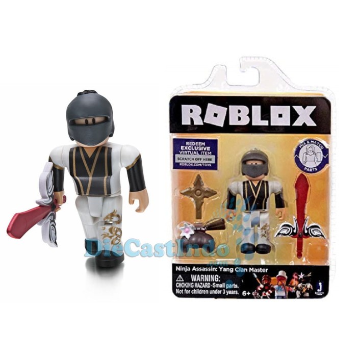 Jual Roblox Core Figures Ninja Assassin Yang Clan Master Jakarta Barat Diecastindo Tokopedia - new roblox ninja assassin yang clan master with virtual item