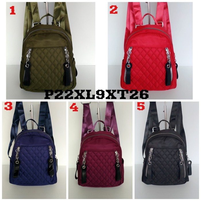 Jual CB1523 tas ransel wanita import chibao bordir - Kota Bekasi - V2