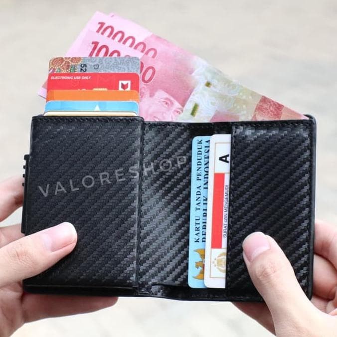 RFID Premium Leather 32 Count Credit Card//business Card Holder