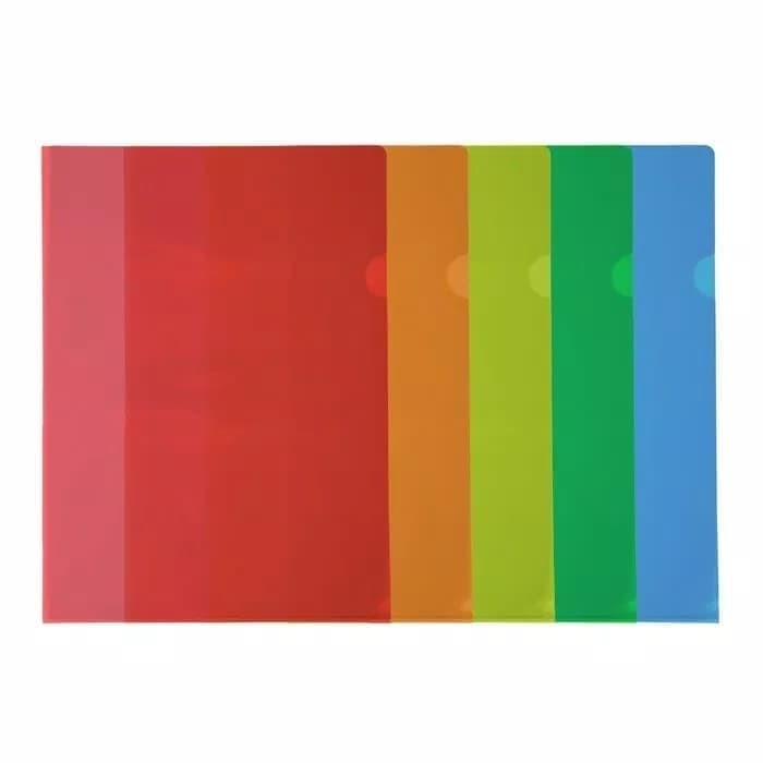 Jual Map L / Map Bening Folder One Folio / F4 Warna