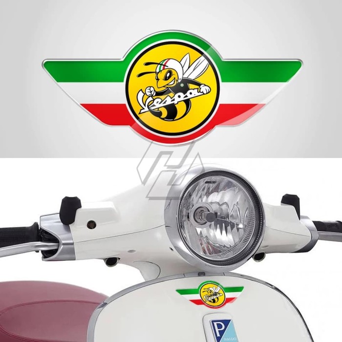 3D Motorcycle Decal MID Panel Logo for PIAGGIO VESPA GTS GTV LX LXV 125 250 300 Ie Super