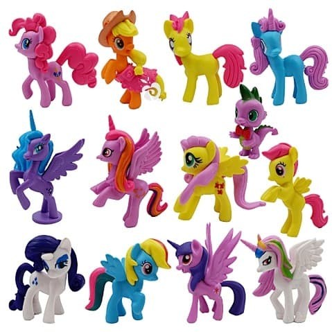 Jual My Little Pony Figure Set 13 Mainan Miniatur Toppers Kuda Poni Fg438 Kota Surabaya Pinkberry Store Tokopedia