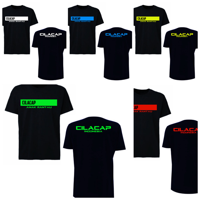Jual Kaos Alavez Hitam Desain Tulisan Anak Rantau Cilacap Maos Dki Jakarta Ramaalavez Tokopedia