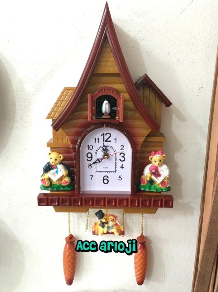 Jual New Jam Dinding Kikuk Model Seiko Merek Esa Tt Burung Bisa Keluar Per Kota Surabaya Ajengninda Tokopedia