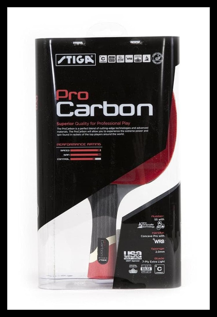 Jual Terbaik Stiga Pro Carbon Table Tennis Racket Raket Tenis Meja Jakarta Barat Denamart011 Tokopedia