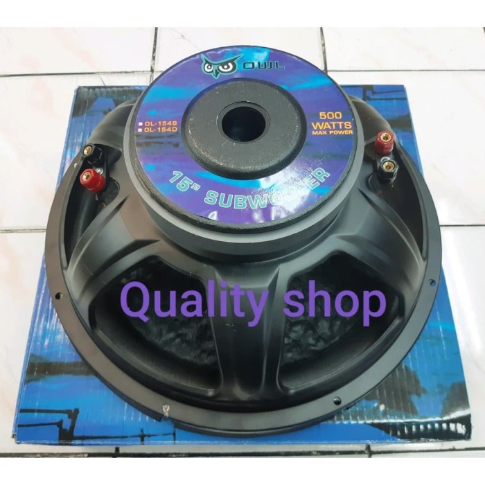 speaker subwoofer 15 inch