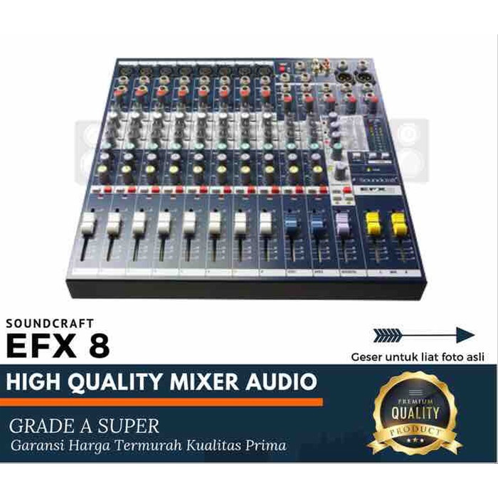 Jual Promo Mixer Audio Soundcraft Efx 8 Mixer 8 Channel Berkualitas Jakarta Selatan Viny Store 368 Tokopedia