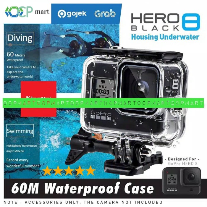 Jual Waterproof Case Gopro Hero 8 Housing underwater Go pro hero8