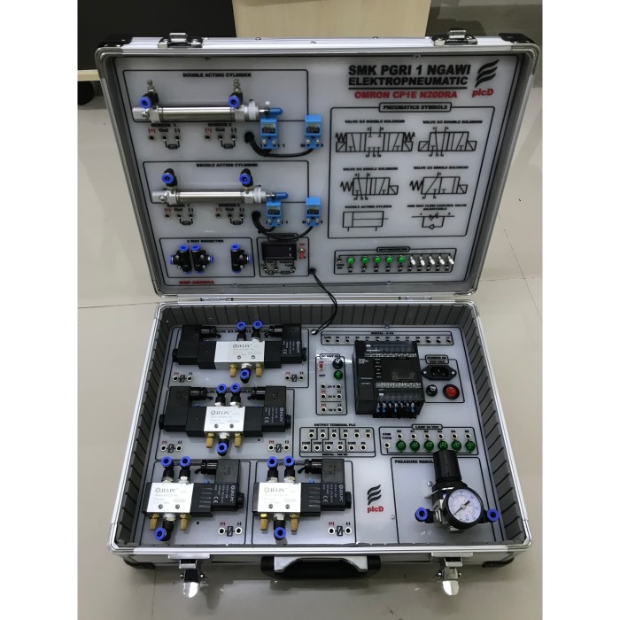 Jual trainer elektro pneumatic Omron - Kota Surabaya