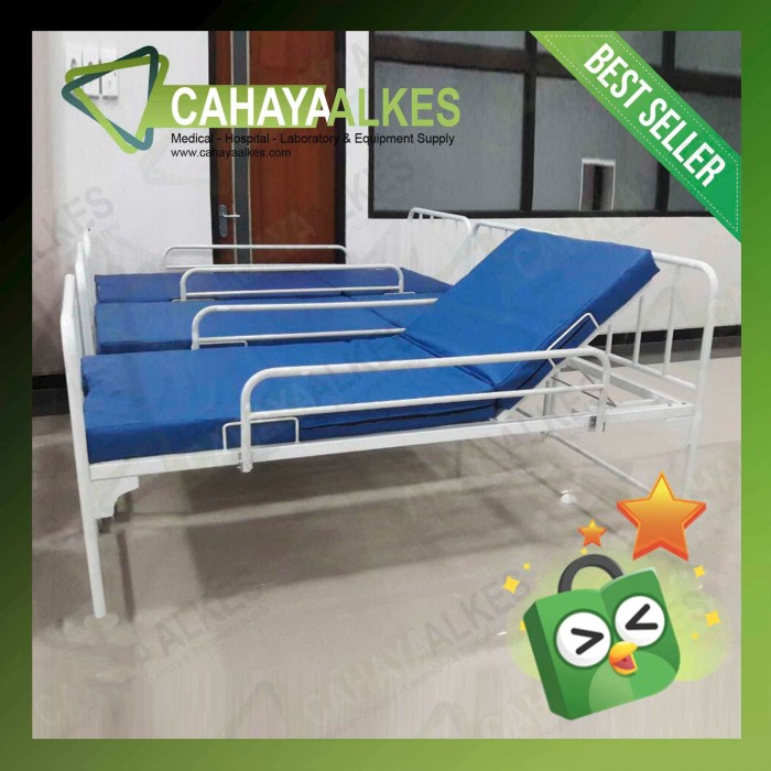 Jual Tempat Tidur Pasien Ekonomis Tanpa Roda | Bed Ranjang ...