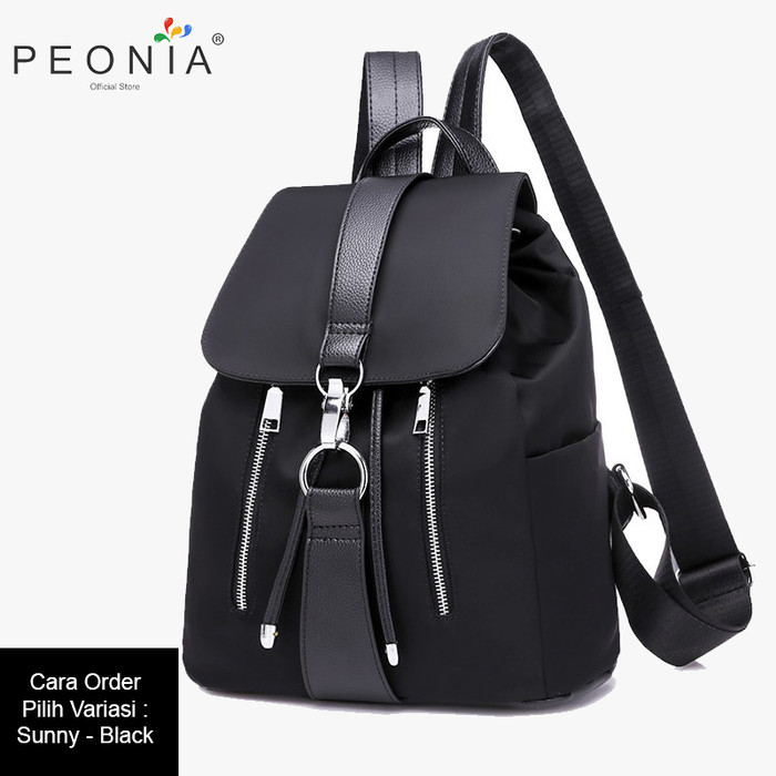 Jual Peonia Tas Ransel Wanita Import Kantor Sekolah Kuliah