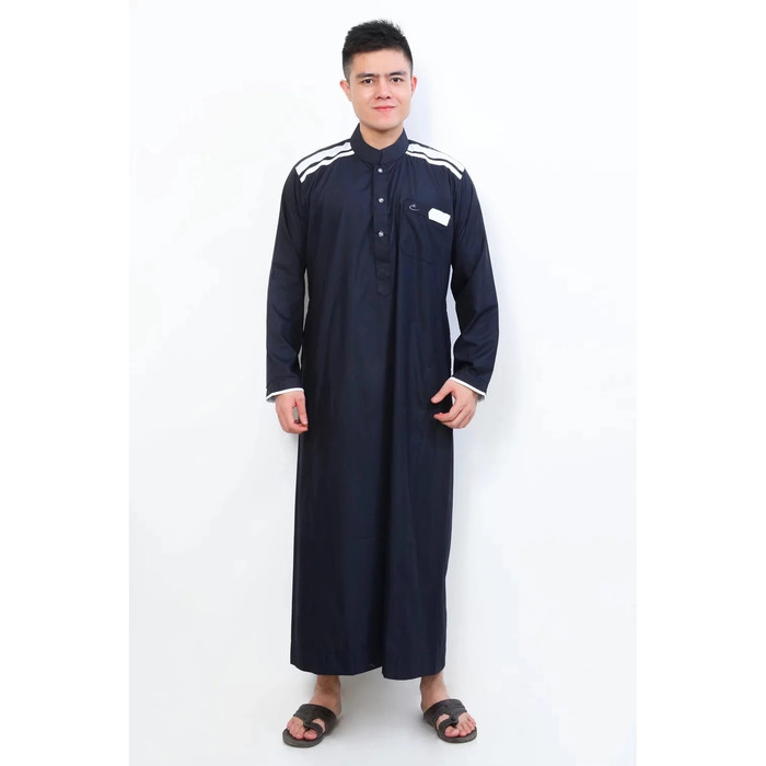 Promo Jubah Cordova Hitam Pakaian Muslim Gamis Pria Al Isra Muslim Hitam S Jakarta Barat 