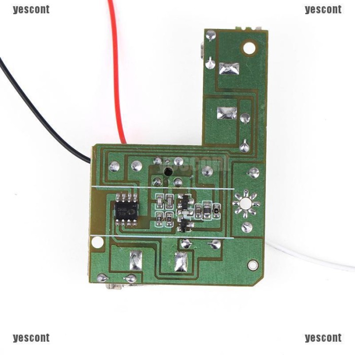 4ch 27mhz remote control circuit board pcb transmitter receives antenna for toy car