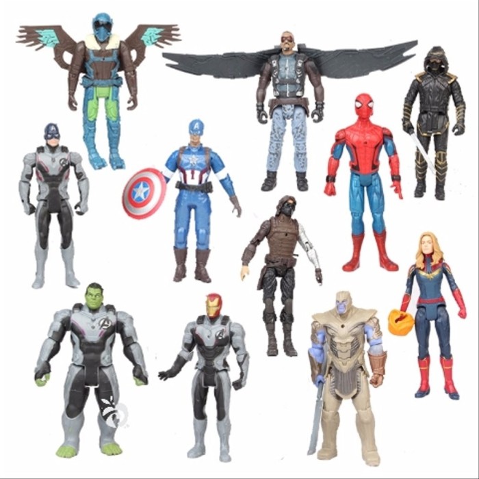 avengers endgame figurine set