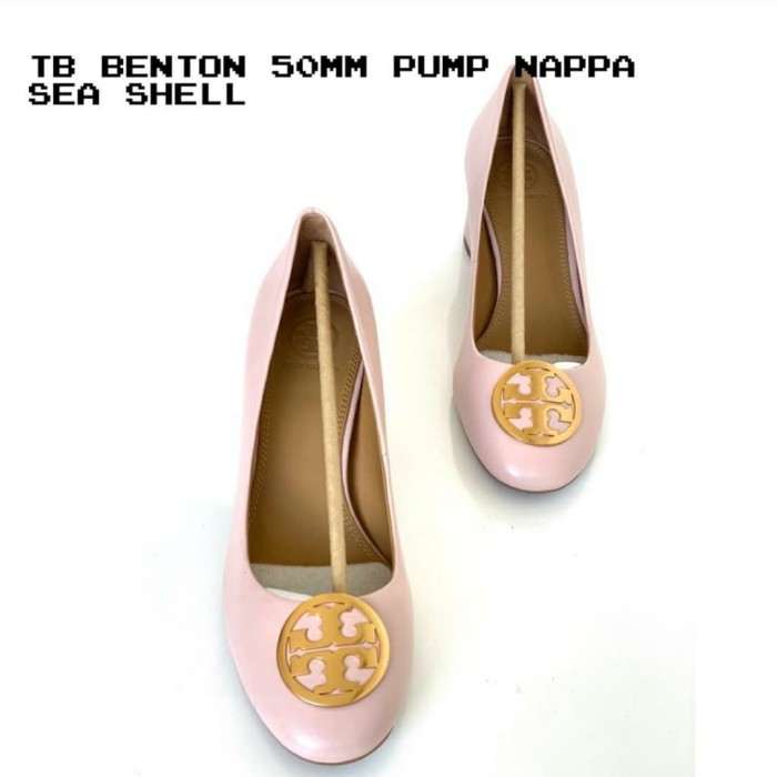 Jual Sepatu Tory Burch Original Tb Benton 50mm Pump Shell I