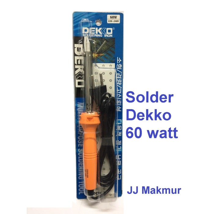 Jual Solder Dekko 60w ORIGINAL Soldering Timah Iron Quick