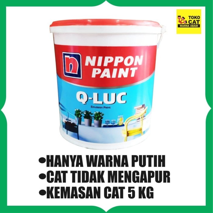 Jual Cat  Tembok  Qluc 5  Kg  Warna Putih  1505 Kota 