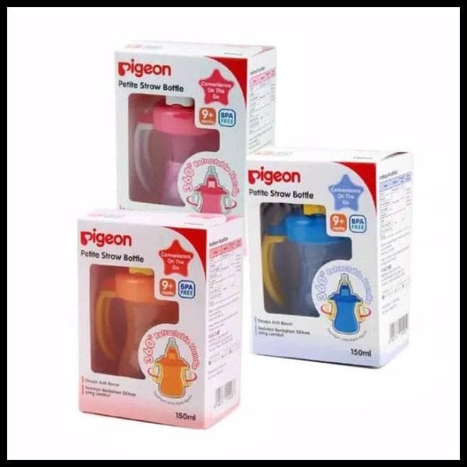 pigeon petite straw blue 150ml