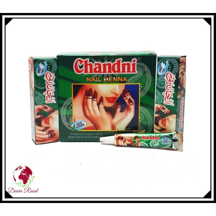 Jual Henna  Chandni Nail Original Pacar Kuku  12 pcs 