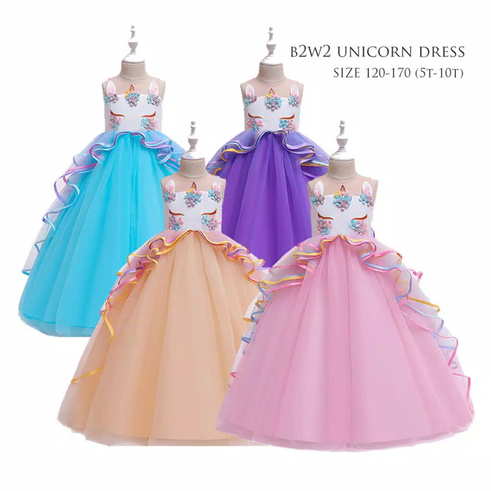 baju dress unicorn