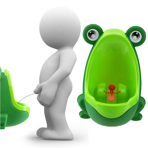 Hot Wall-hanging Children Boy Standing Frog Urinal Strong Sucker Toilet Training
