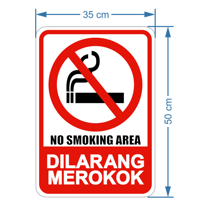 Poster Larangan Merokok Lukisan - Dilarang Merokok Poster ...