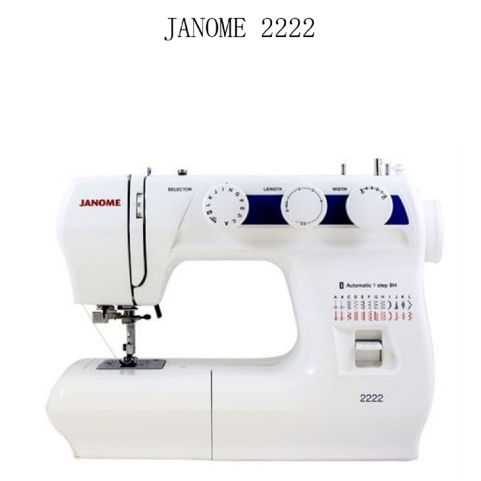 Jual Mesin Jahit Portable  JANOME 2222 Mesin Jahit 