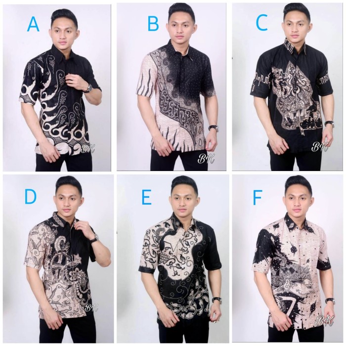 Foto Produk KEMEJA HEM BATIK PRIA LENGAN PENDEK BAJU KERJA MODERN dari Bintang shop jaya