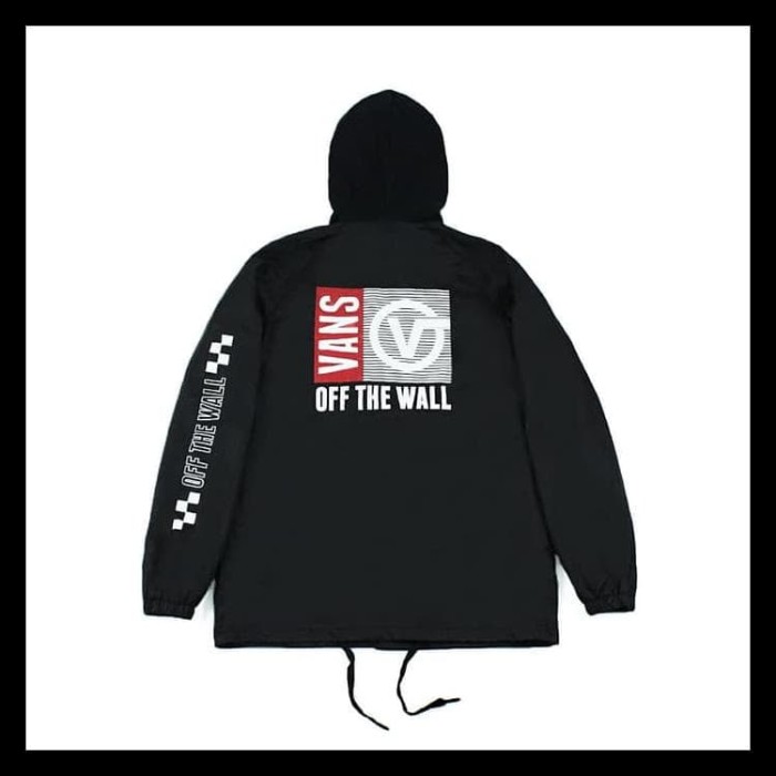 vans jacket black