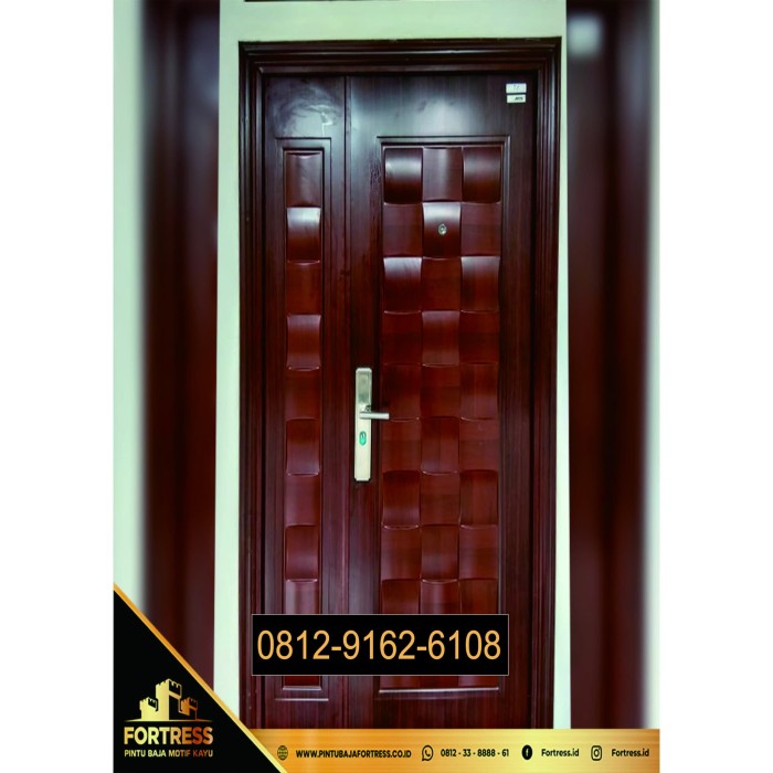  Jual  0812 9162 6105 FORTRESS Pintu  Dari  Baja  Ringan  