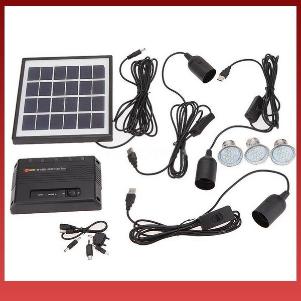 Jual Mislee Outdoor Solar Power Led Lighting Bulb Lamp System Solar Power Led Lighting Bulb Lamp