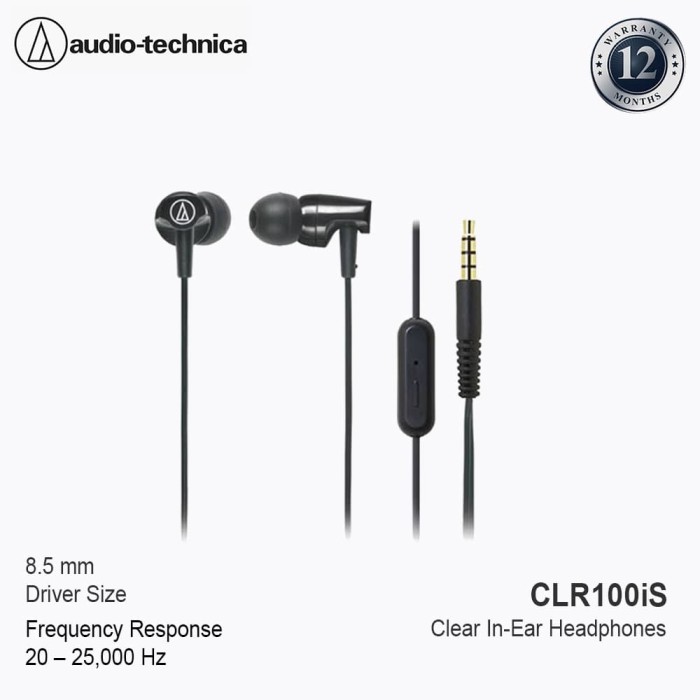 Promo Special Price Audio-Technica earphone ATH-CLR100iS