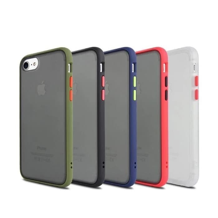Foto Produk Iphone 7/8 Soft Case Matte Armor Colored Froasted Macaron dari sense accessories