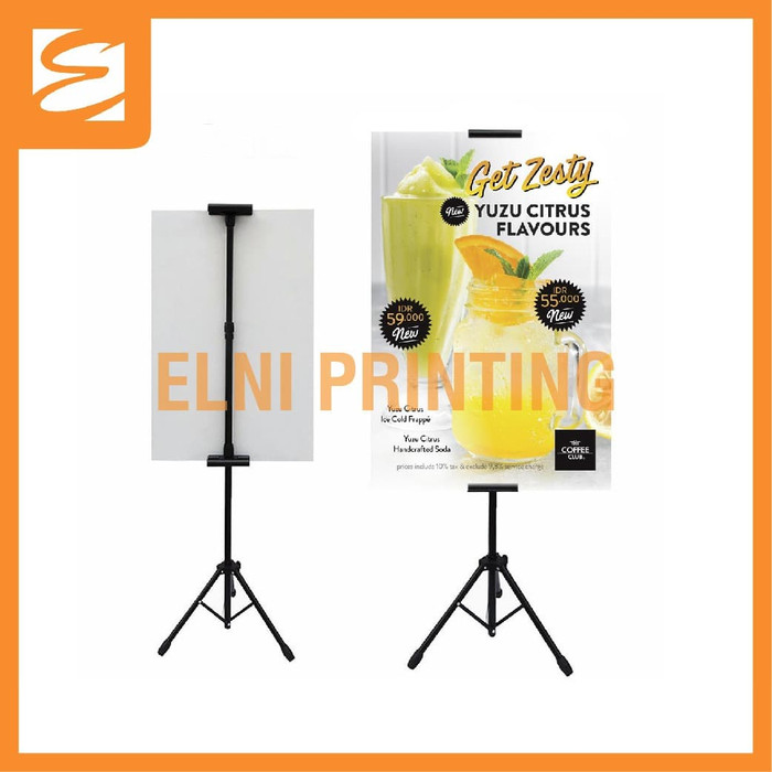Jual Tripod Banner + Gambar ukuran 60x80 (Bahan Polyfoam) - Kota