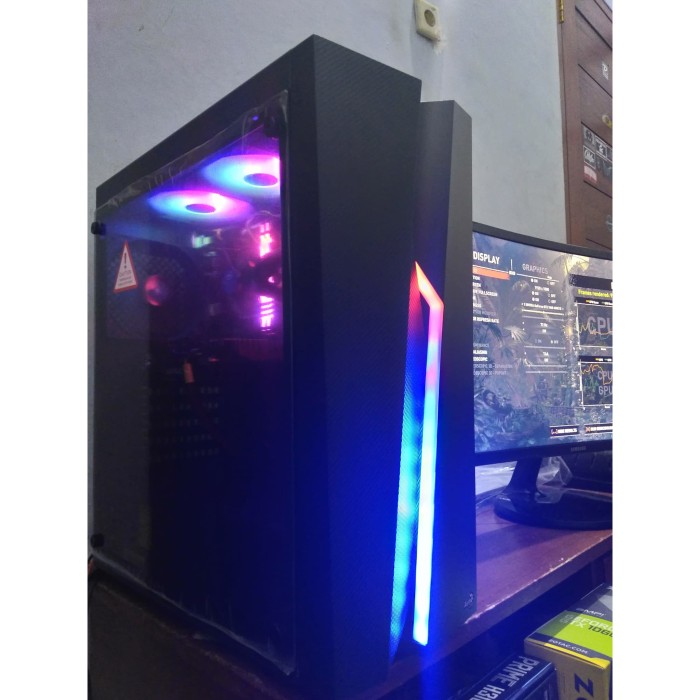 Jual PC Gaming Core i5 9400F 8GB VGA RX 580 16GB DDR4 RAM