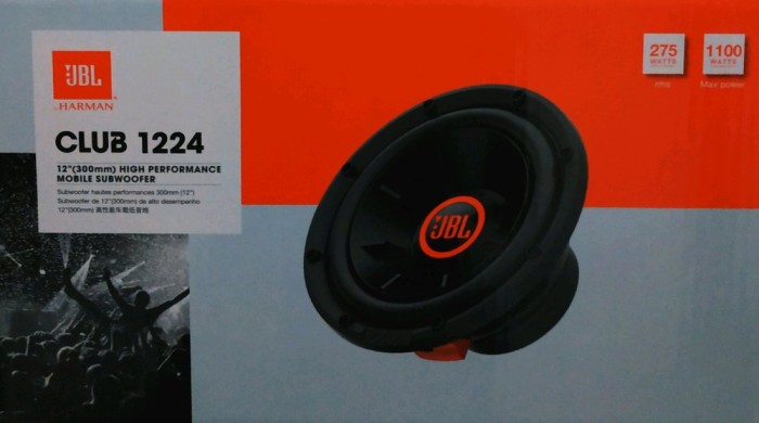 subwoofer jbl 1224