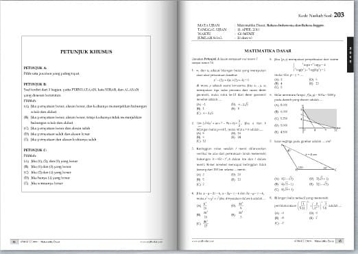 Jual Kualitas Terbaik Buku Soal Dan Pembahasan Simak Ui Matematika Dasar Jakarta Barat Mahfudtarihoran Tokopedia