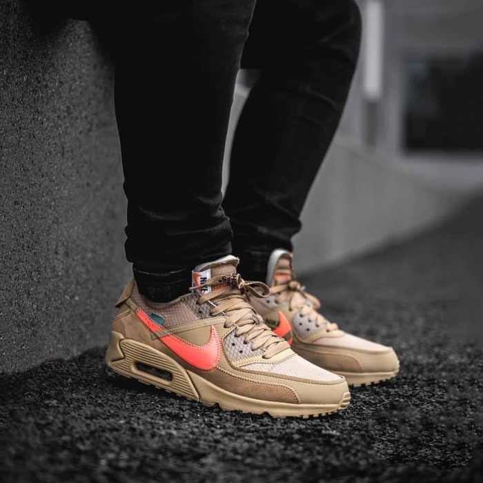off white desert ore air max 90
