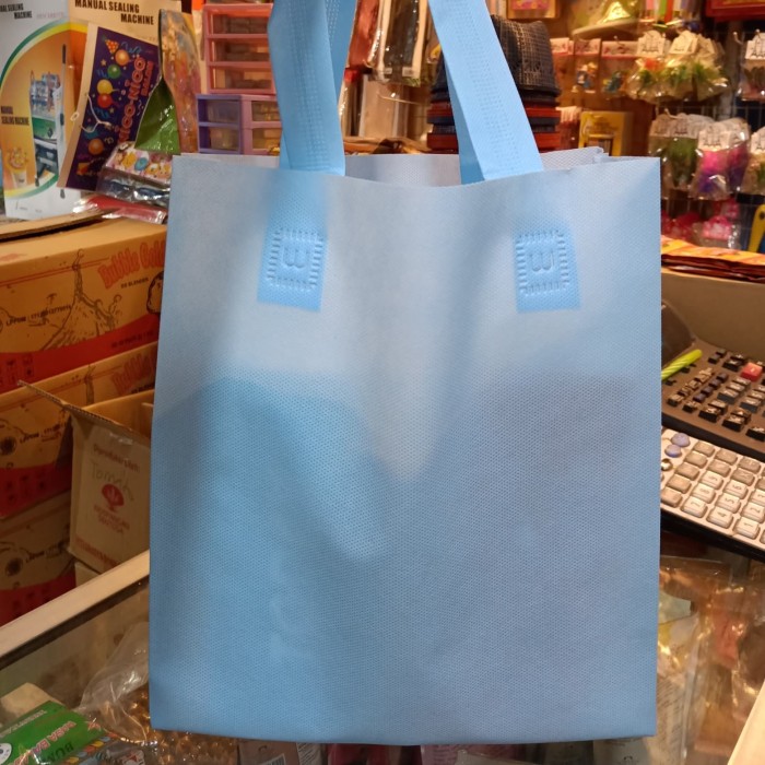 Jual Goodie Bag 30x40 / tas kain lipat samping / Spunbound