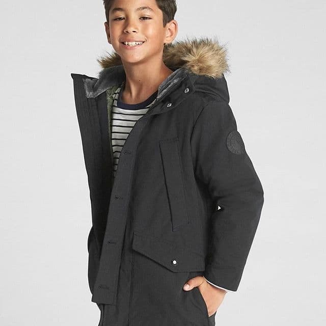 cozy down parka