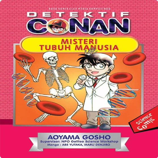 Jual Detektif Conan Misteri Tubuh Manusia Jakarta Utara Golden Hobby Store Tokopedia