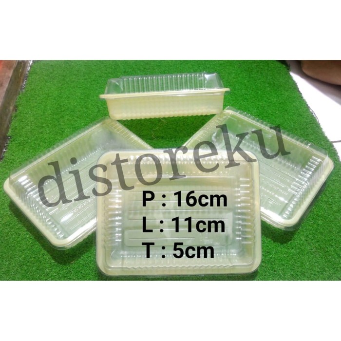 Jual Mika Brownies CREAM Kotak Kue Nasi Lunch Box Catering Bento SMALL