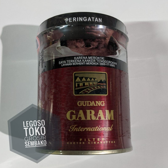 Jual ROKOK  GUDANG  GARAM  FILTER INTERNATIONAL 50 KALENG  