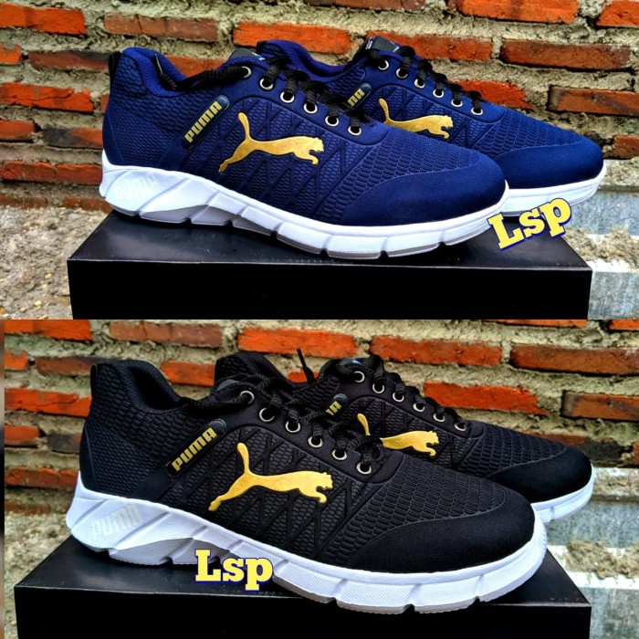 Foto Produk sepatu pria sneakers sepatu pria termurah promo - Navy, 39 dari L Sport