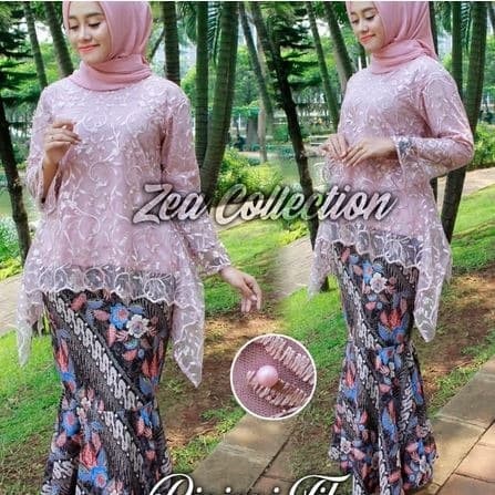 Jual Set Kebaya Tille Rinjani Rok Duyung Modern Jakarta Pusat Toko Waluyoginii Tokopedia