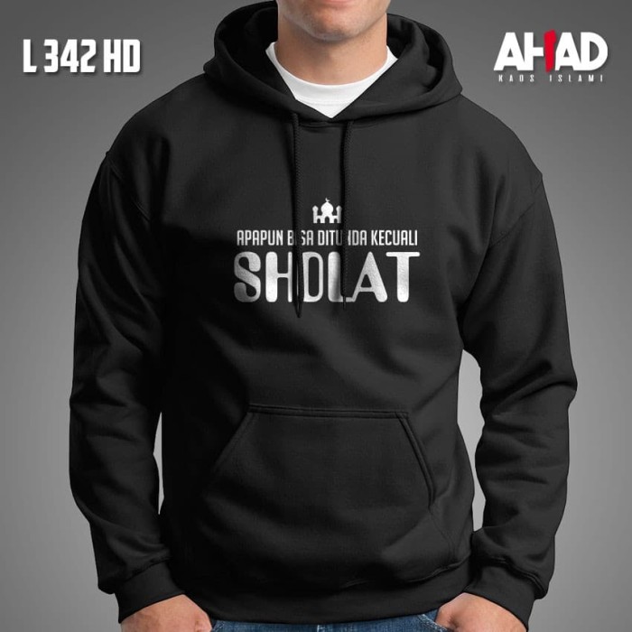 Jual Hoodie Islami L 342 Hd Apapun Bisa Ditunda Kecuali Sholat Kab Blitar Asttin Tokopedia