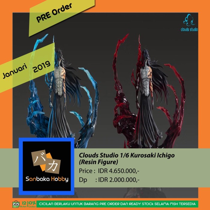 Download Gratis Gambar Jual Clouds Studio 1 6 Kurosaki Ichigo Resin Figure Kota Terkeren by Cikimm.com