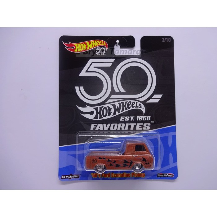 Jual Hot Wheels 60s Ford Econoline Pickup FAVORITES - Kota