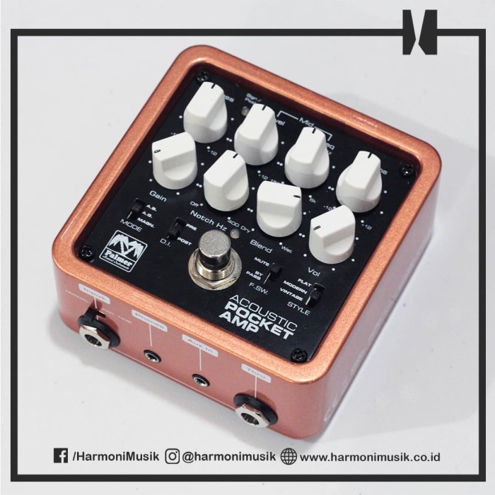 Palmer Guitar Acoustic - Jual Palmer Pocket Amp Acoustic Portable Guitar Preamp Kota Bogor Harmoni Musik Tokopedia