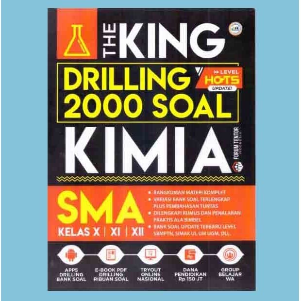 Jual Buku Sma The King Drilling 2000 Soal Kimia Sma Kelas X Xi Xii Kota Yogyakarta Cendolebook Tokopedia